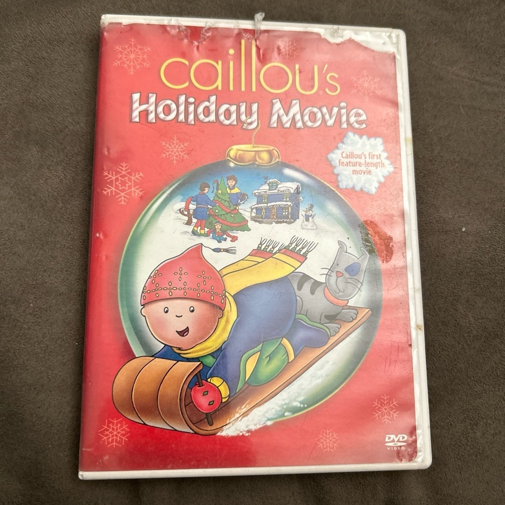 Caillou's Holiday Movie DVD PBS Kids Children's Show Preschool